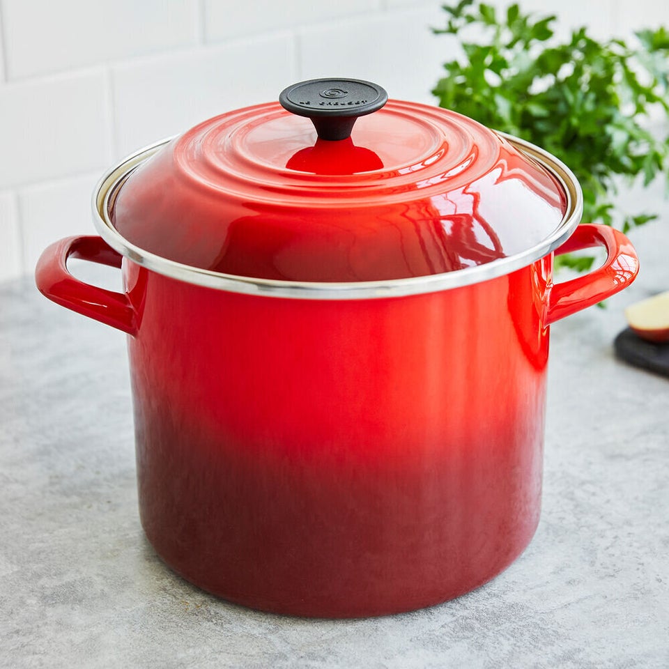 Le Creuset 10 qt. Cerise Stockpot