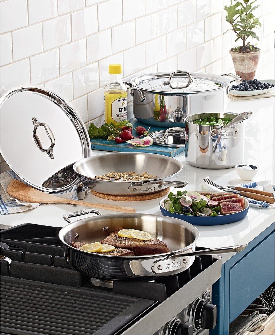 Calphalon Classic Ceramic 8 & 10 Omelette Pans - Macy's