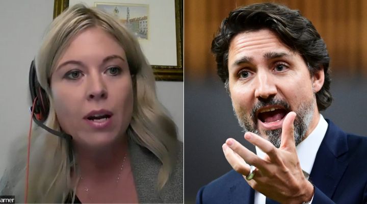 Conservative health critic Michelle Rempel Garner and Prime Minister Justin Trudeau are shown in a composite image of photos from Parlvu and The Canadian Press.