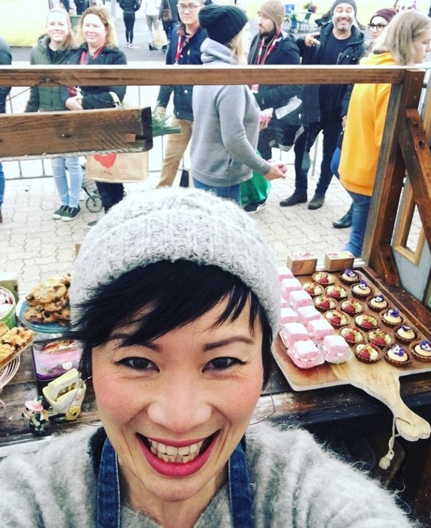 Poh Ling Yeow has her ‘Jamface’ stall at Adelaide Showgrounds Farmers Market every Sunday.