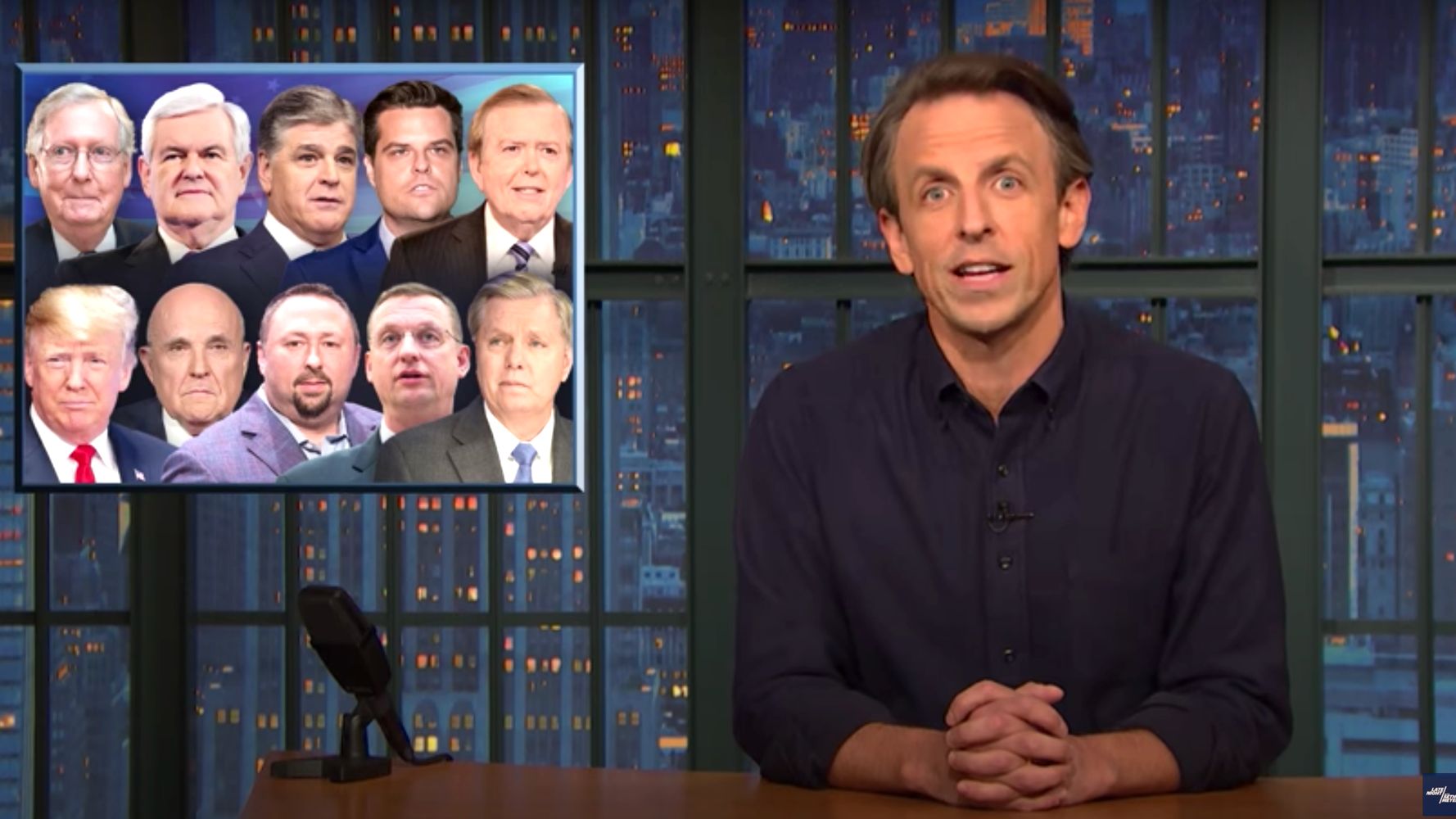 Seth Meyers Singles Out Members Of Trump’s ‘Cuckoo Coup Crew’