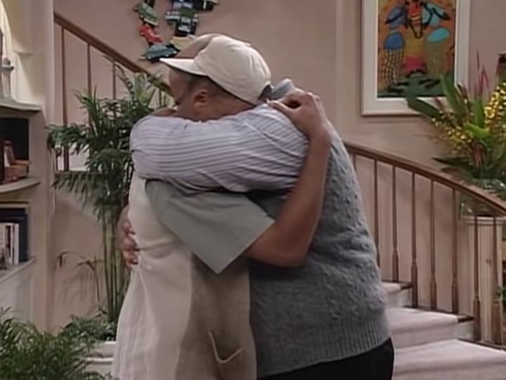 El tío Phil y Will Smith, en 'El príncipe de Bel-Air'.