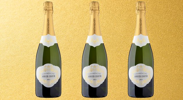 The winning bubbly 