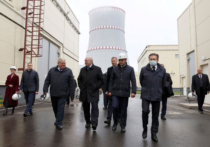 7 Νοεμβρίου 2020 Ο Αλεξάντερ Λουκασένκο στην τελετή έναρξης του Πυρηνικού Σταθμού του Αστραβέτς