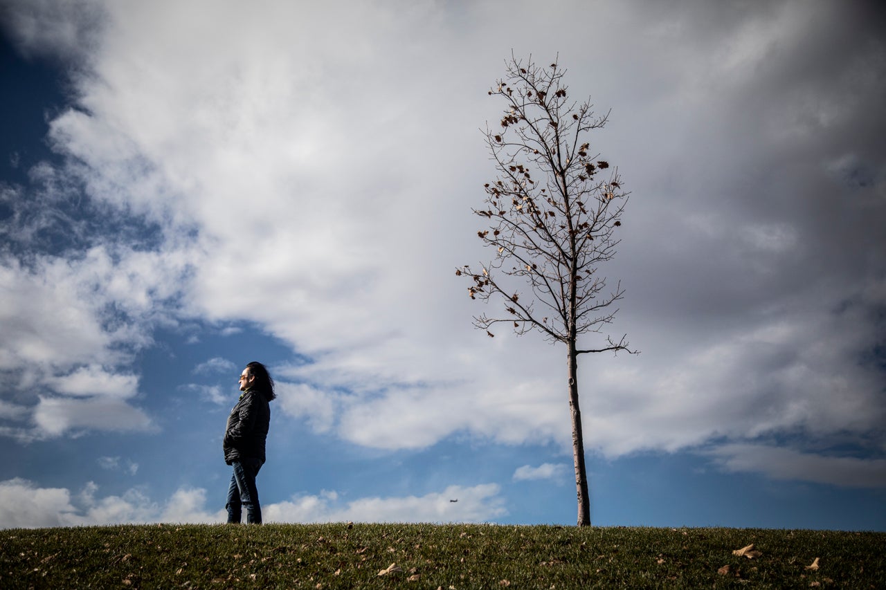 Avendaño is pictured at Julius M. Kleiner Memorial Park in Meridian, Idaho on Nov. 18, 2020.