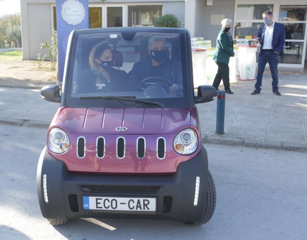 Ελληνικό, ηλεκτρικό αυτοκίνητο απέκτησε το Μητροπολιτικό Πάρκο «Αντώνης