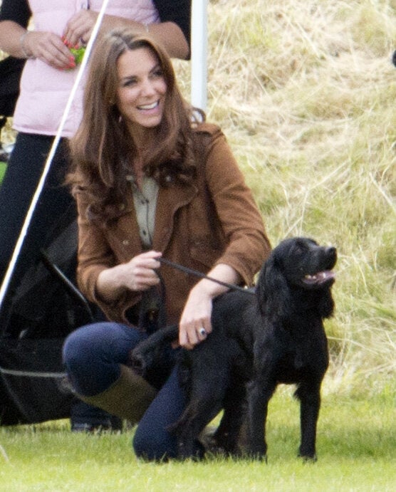 Kate with Lupo.