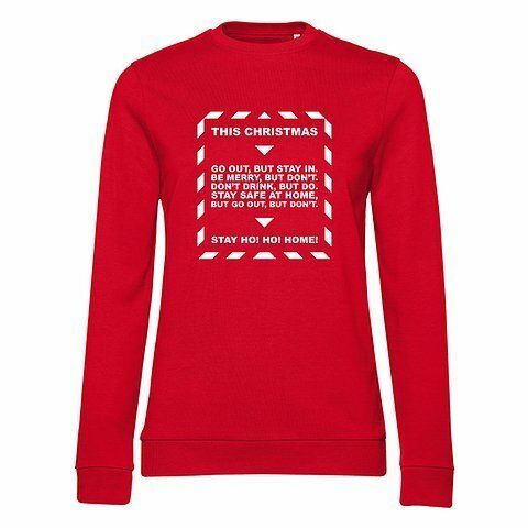Stay Covid Christmas Jumper