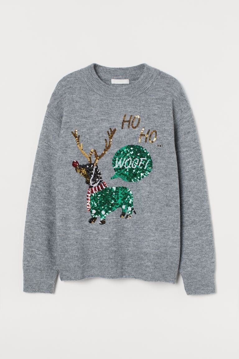 sparkly christmas jumper