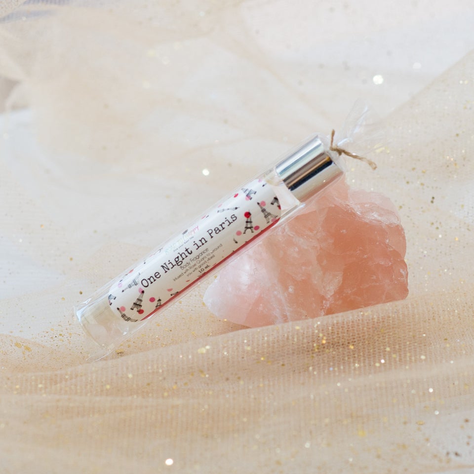 Rose Quartz-Infused Roll-On Perfume — $13.50