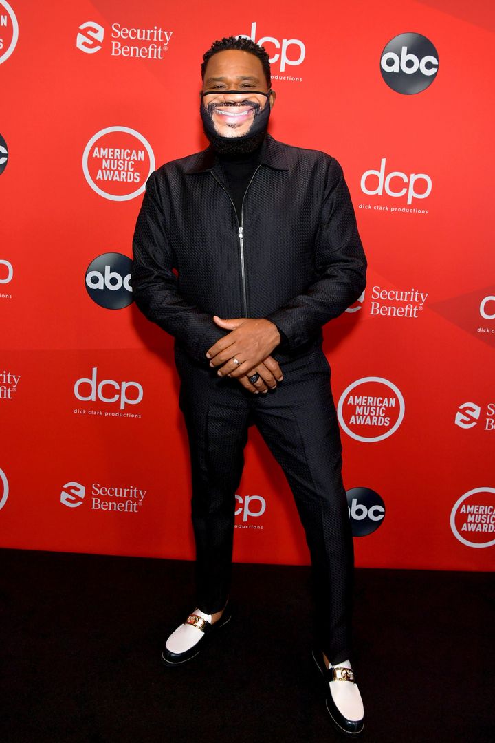 Anthony Anderson attends the 2020 American Music Awards at the Microsoft Theater on Sunday in Los Angeles.