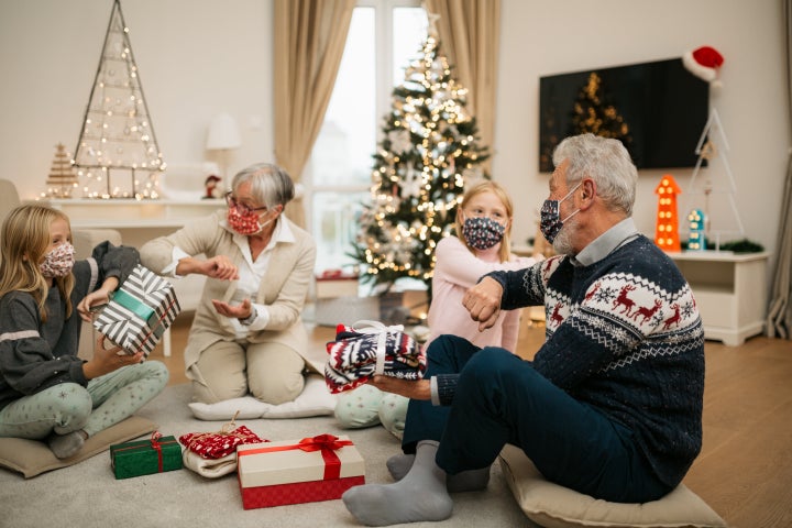 How risky is visiting elderly relatives this holiday season?