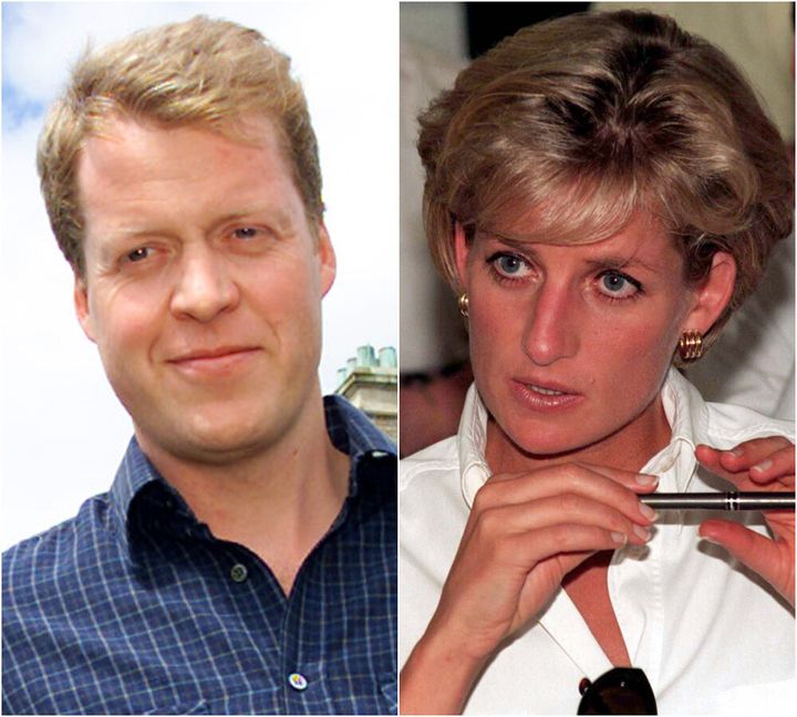 Charles Spencer and Princess Diana