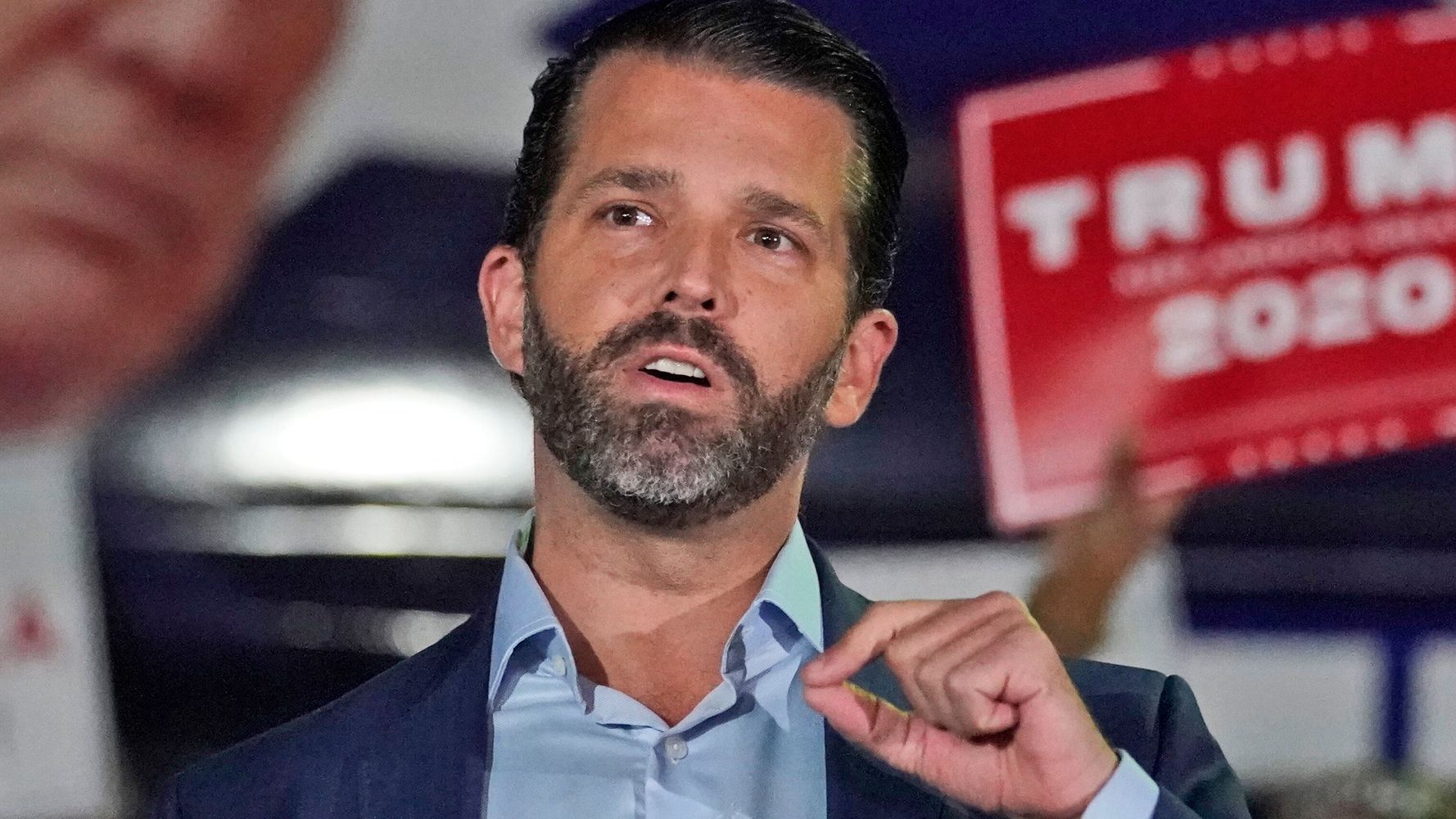 Self-Confessed Troll Donald Trump Jr. Shares Fake Video Of His Dad Beating Up Biden