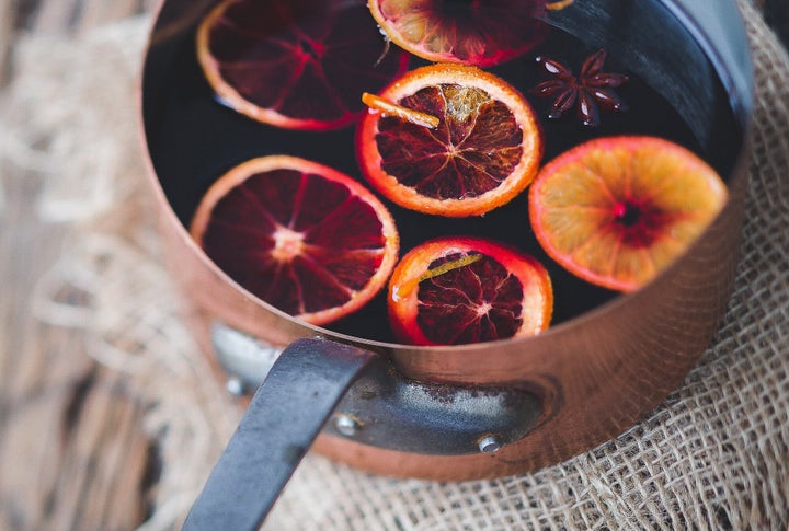 Mulled Cider. Recipe from Sandford Orchards.