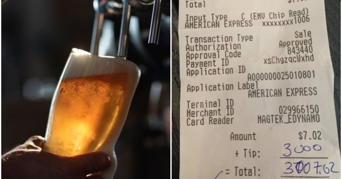 ビール1杯に30万円のチップ。コロナ禍で休業するレストランを励ますために
