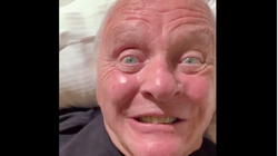 El perturbador vídeo de Anthony Hopkins que resume a la perfección los efectos de la