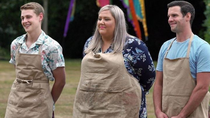 This year's Bake Off top three