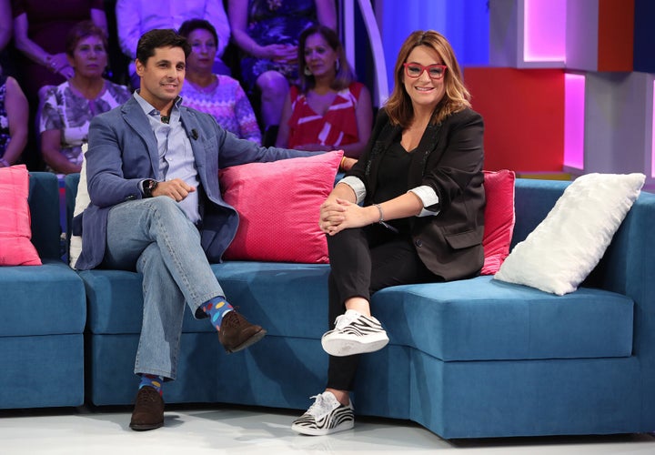 Con Fran Rivera en el programa "Aquellos maravillosos años", en Telemadrid.