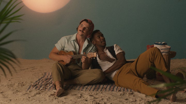 Jack Scott Takes A 'Train Ride' To Romance In New Music Video 7 “As a queer kid growing up, performing was always my escape, safe space and therapy,” Scott, left, said.