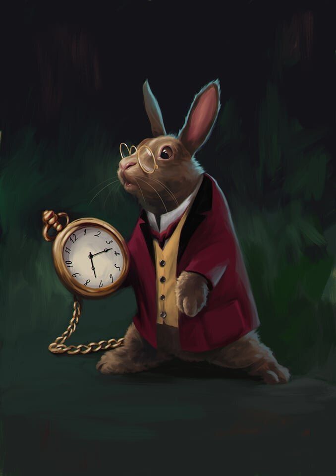 “Alice: How long is forever? White Rabbit: Sometimes, just one second.” 