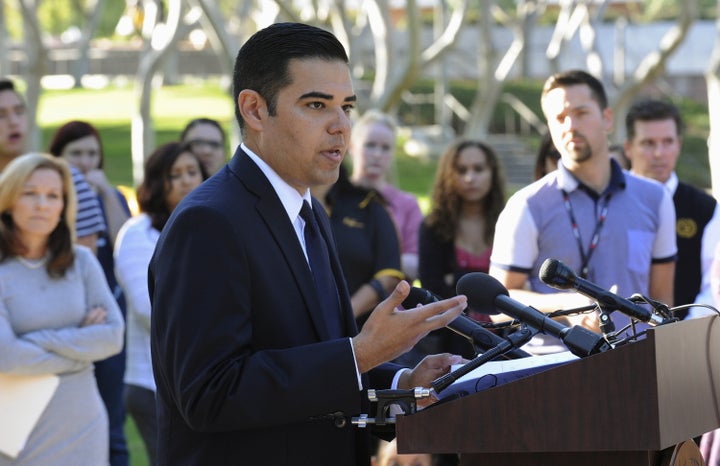 If appointed, Robert Garcia (D) — mayor of Long Beach, California — would be both the state's first Latino senator and the state's first openly LGBTQ senator.