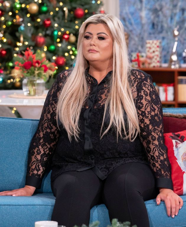 Gemma Collins phootgraphed during an appearance on This Morning last year