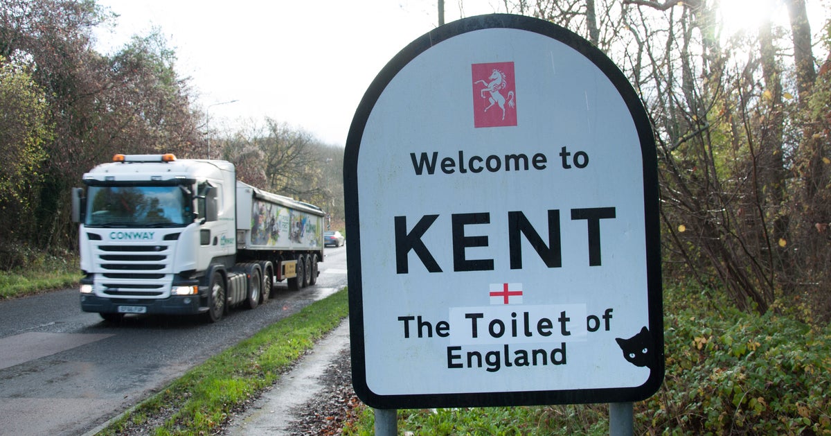 Police Investigate 'Toilet Of England' Stickers On Kent Road Signs ...