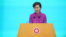 Hong Kong's Leader Says She Relies On 'Piles Of Cash' Because Of U.S. Sanctions 1 5fc28cca1f0000770976a01a