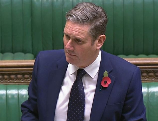Boris Johnosn may have to rely on Labour leader Kier Starmer (pictured) to win the vote.