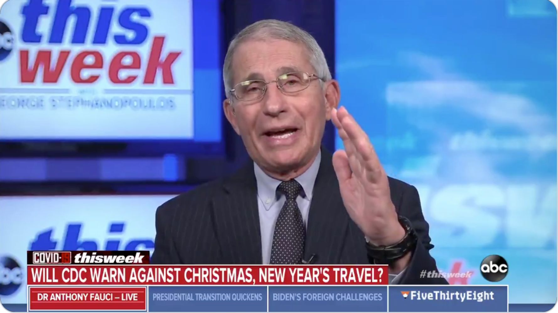 Fauci Warns Of COVID-19 ‘Surge Upon A Surge’ As Millions Travel Over Holidays