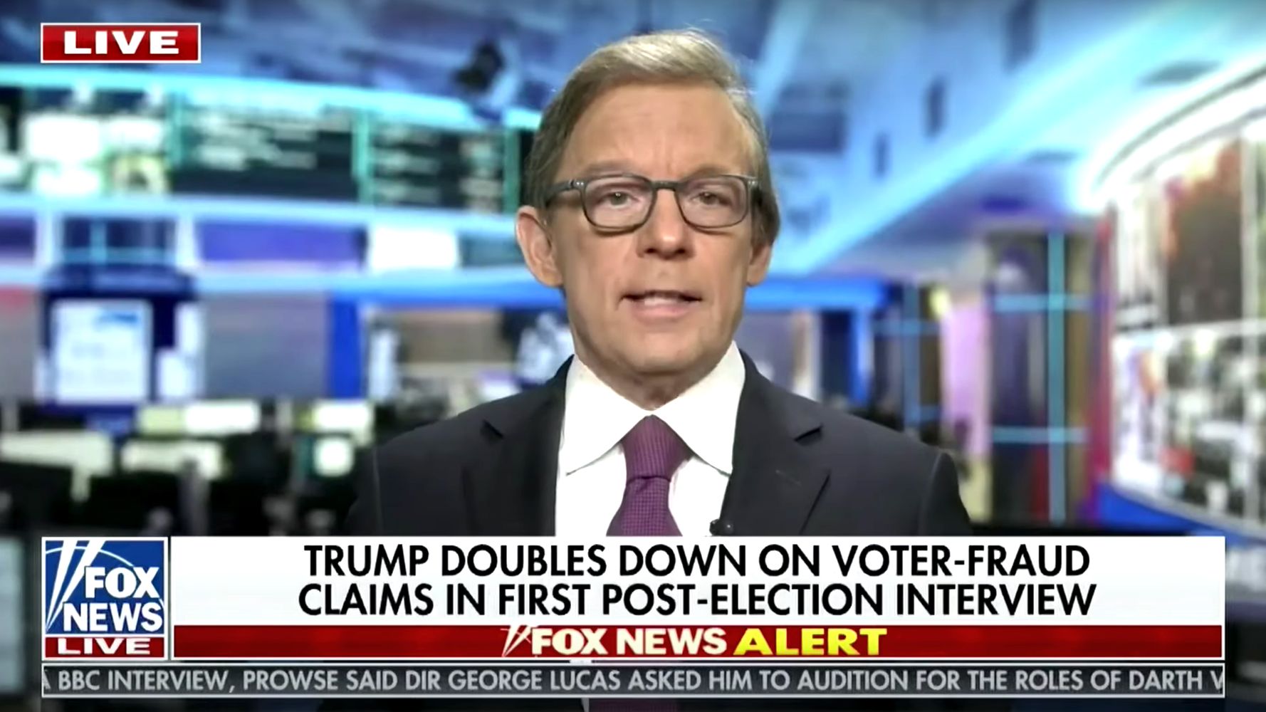 Fox News Host Pulls Apart Election Lies Trump Spouted On Network Hours Earlier