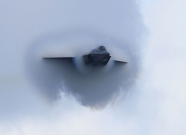FORT LAUDERDALE, FL - NOVEMBER 22: The F-35 Lightning II performs during the Fort Lauderdale Air Show on November 22, 2020 in Fort Lauderdale, Florida Credit: mpi04/MediaPunch /IPX