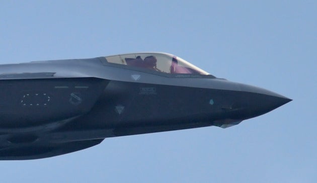 FORT LAUDERDALE, FL - NOVEMBER 22: F-35 Lightning II performs day 2 in the Fort Lauderdale Air Show on November 22, 2020 in Fort Lauderdale, Florida People: F-35 Lightning II . Credit: hoo-me.com/MediaPunch /IPX