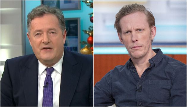 Piers Morgan and Laurence Fox