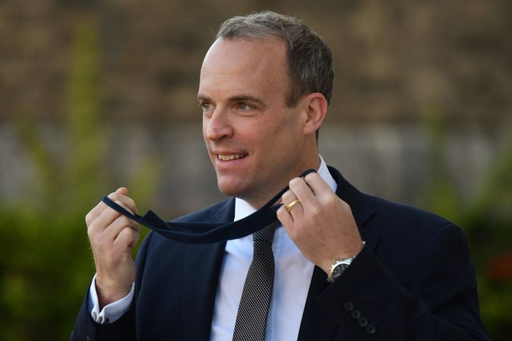 Foreign secretary Dominic Raab will be having a family Christmas but insists: 'We are going to follow the rules and quite rightly so.'