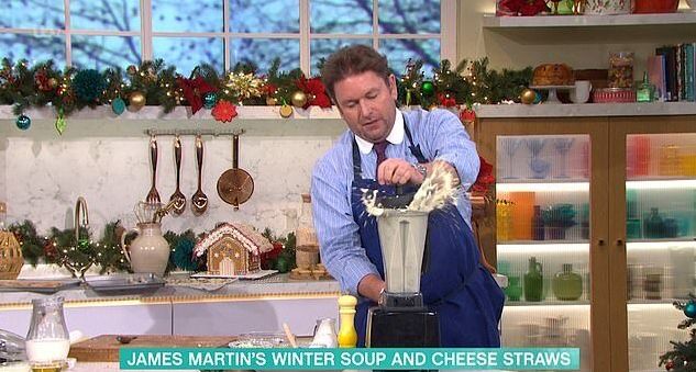 James Martin had a nightmare while cooking on This Morning
