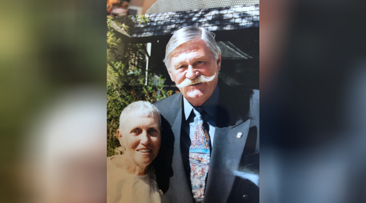 Glen Baillie and his wife Marjorie.