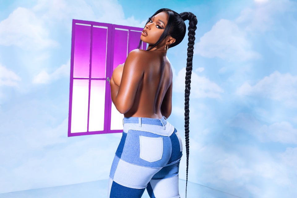 Megan Thee Stallion Blue Jeans