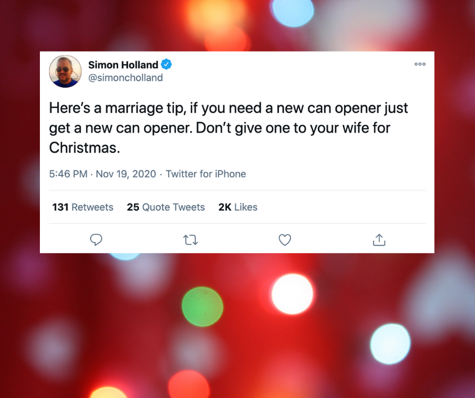 what to give your wife for christmas