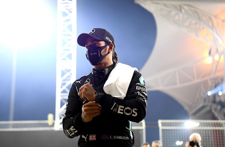 Lewis Hamilton a remporté le Grand Prix de Bahreïn, dimanche.
