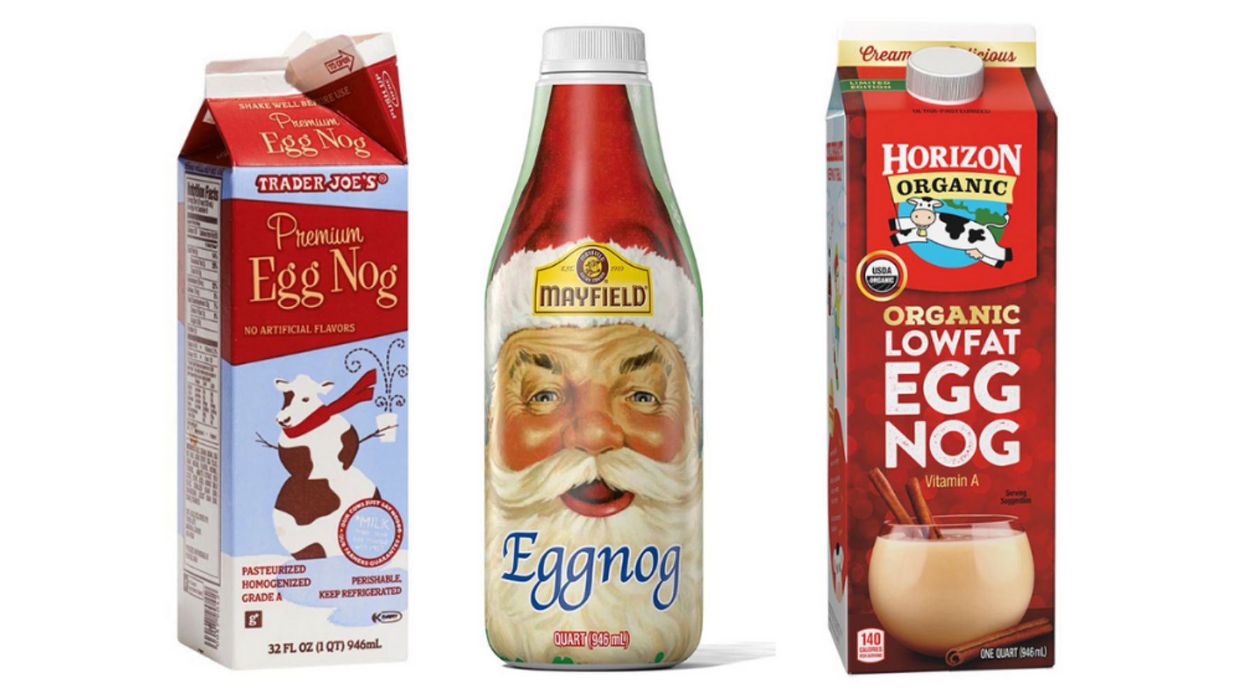 Taste Test: Store-Bought Eggnog - Washingtonian