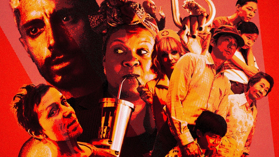 Seen here, from left: "Nomadland," "Sound of Metal," "The Forty-Year-Old Version," "Promising Young Woman," "The Truffle Hunt