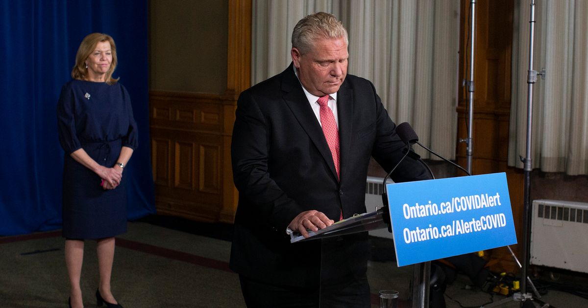 Doug Ford Approval Rating Poll Finds His Popularity Is Slipping Huffpost Politics