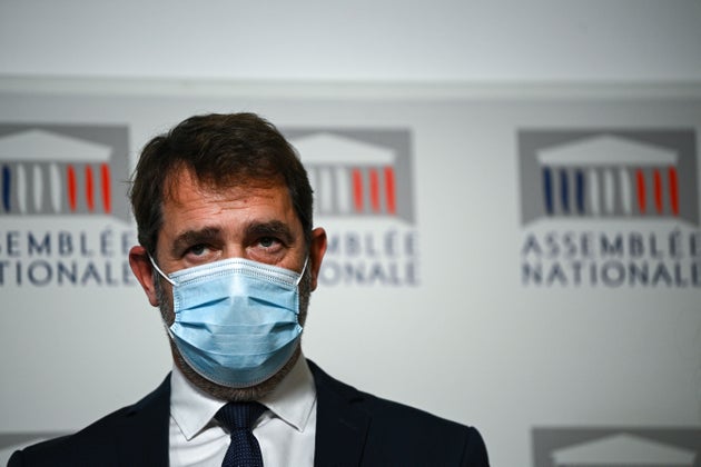Christophe Castaner lors d'une conférence de presse le 30 novembre 2020 (ANNE-CHRISTINE...