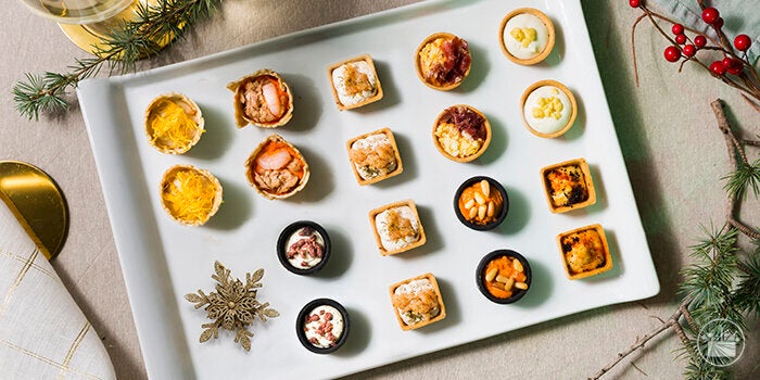 Bandeja de canapés de Mercadona.