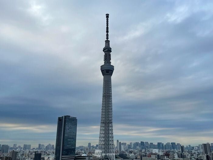 東京都墨田区より(2日7時30分頃の様子)