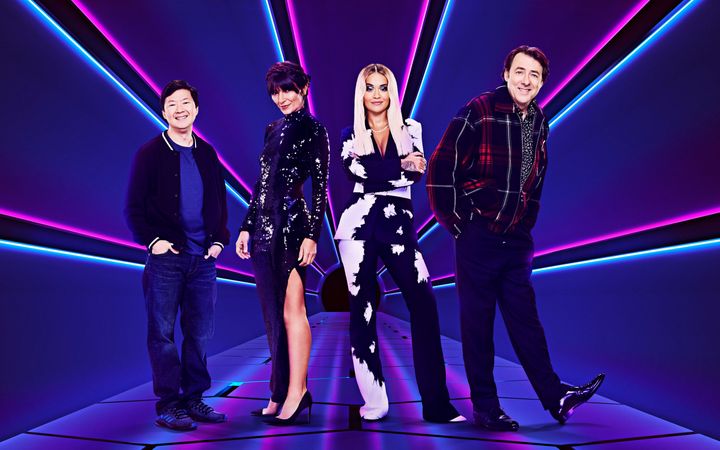 The judging panel for the first series of The Masked Singer UK