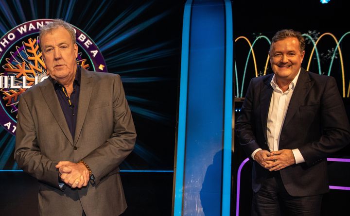 Jeremy and Piers on Who Wants To Be A Millionaire? 