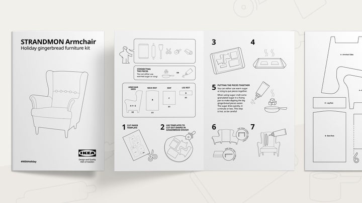 Gingerbread Armchair IKEA instructions